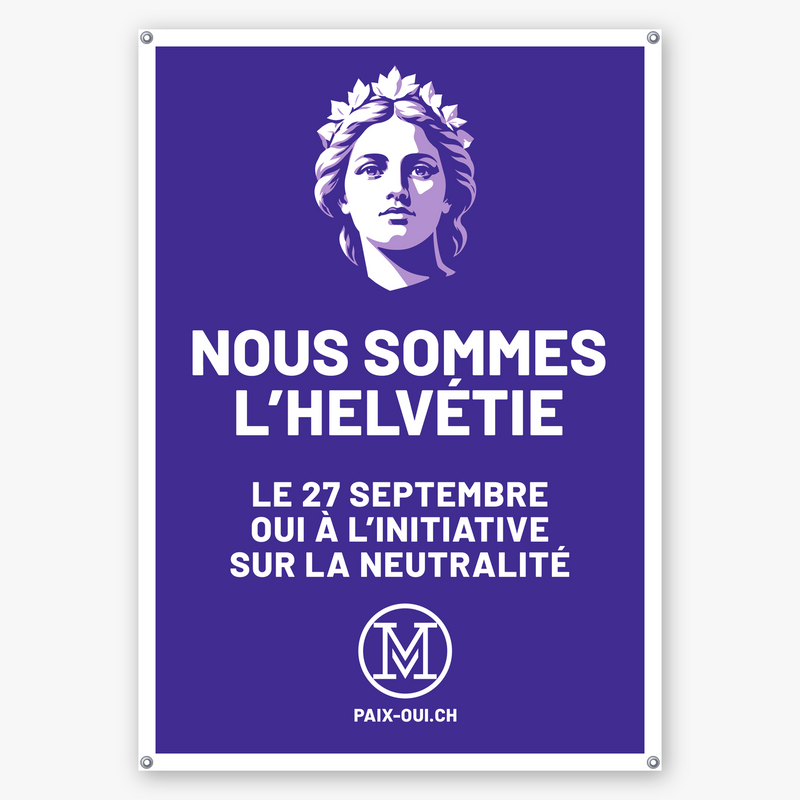 Neutralité : OUI ! - Drapeau A1